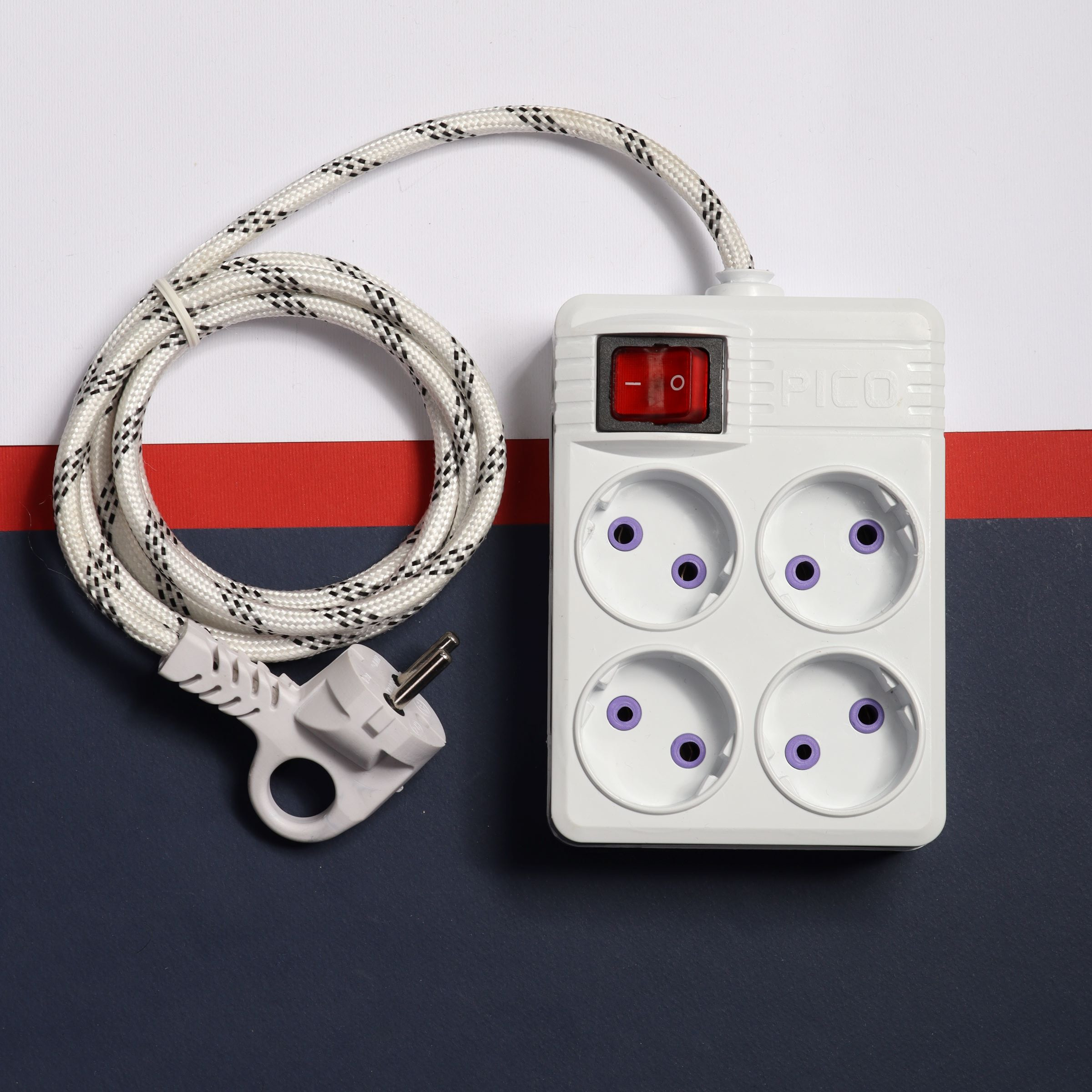 چهار راهی برق پیکو مدل کنفی پارچهای کد 1/5M چهار راهی برق پیکو مدل کنفی پارچهای کد 1/5M