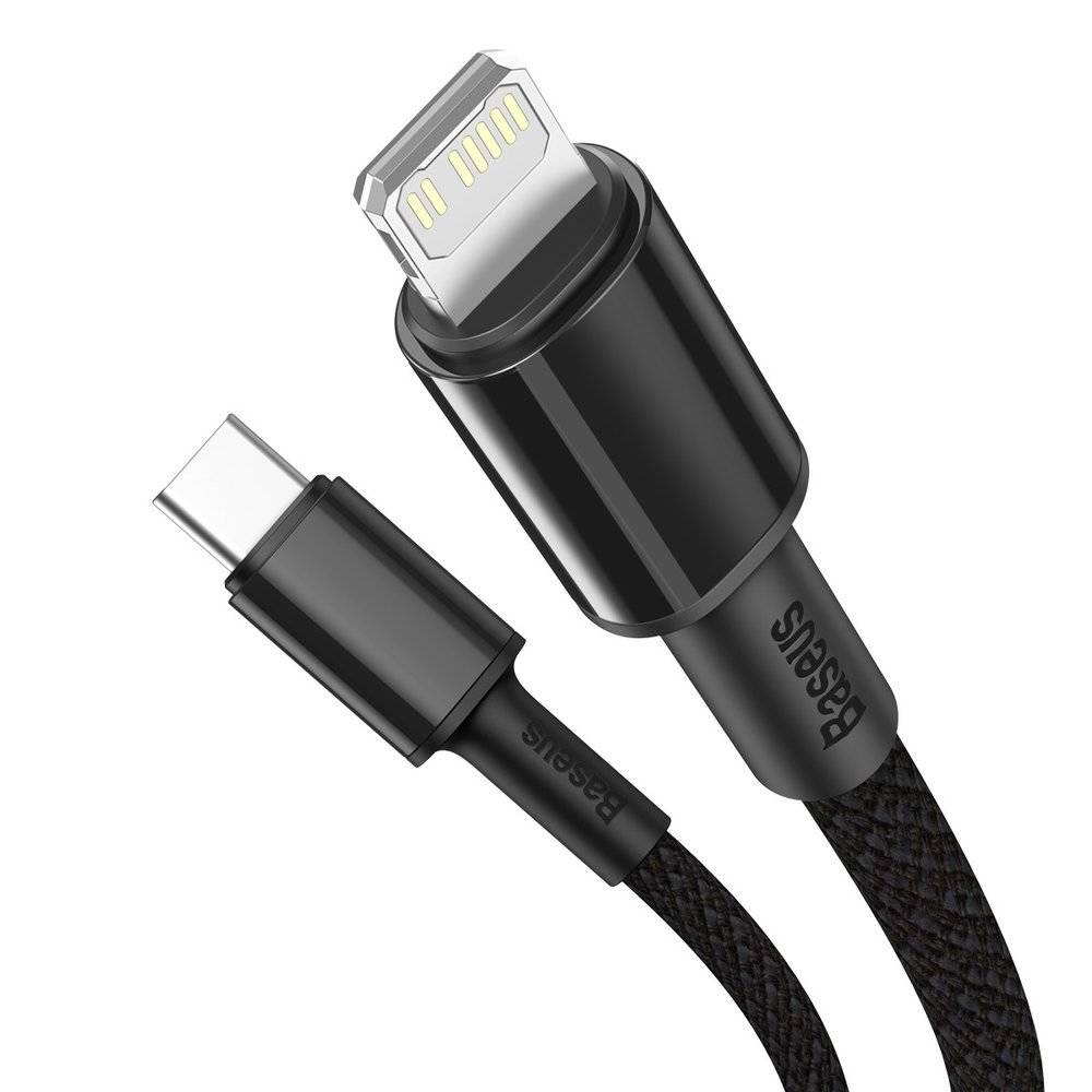 کابل تبدیل USB-C به لایتنینگ باسئوس مدل  CATLGD-01 20W طول 1 متر
