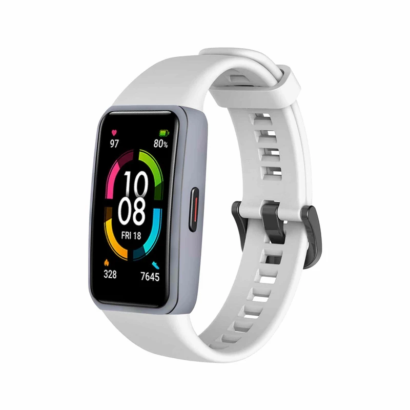  برچسب ماهوت طرح Matte-Silver مناسب برای ساعت هوشمند هوآوی band 6