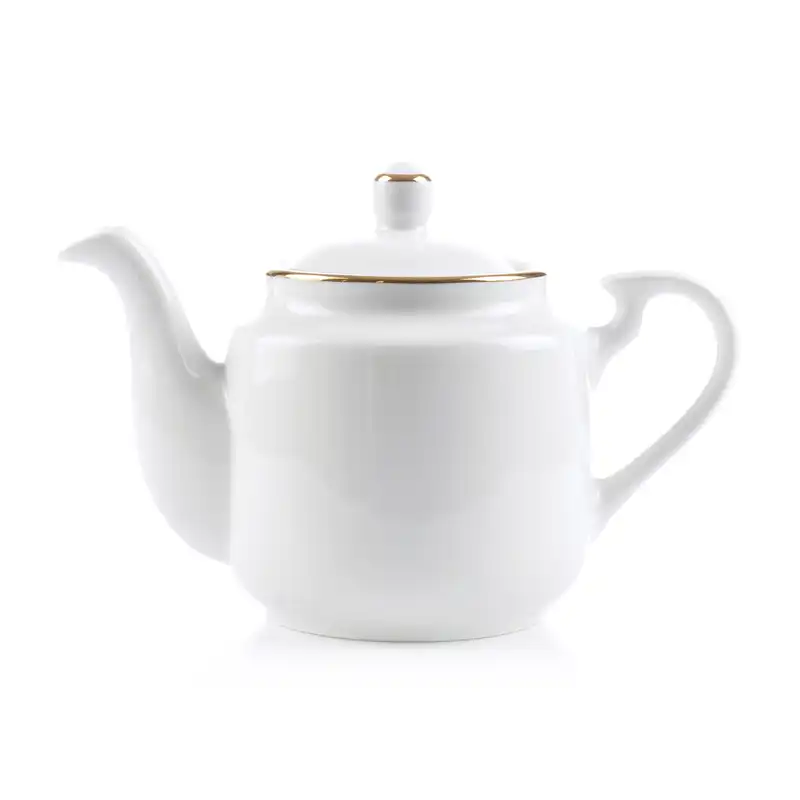 قوری چینی زرین ایران مدل استوانه 8 زرین درجه عالی