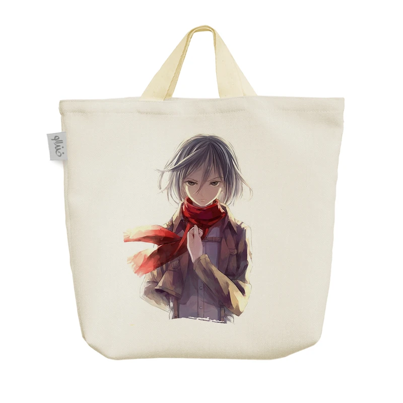 ساک خرید خندالو مدل میکاسا انیمه اتک ان تایتان کد 1482