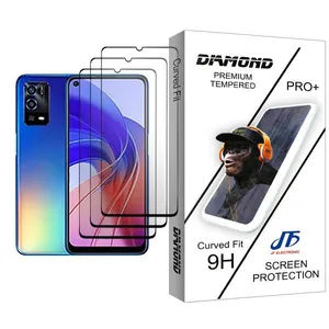 JF Diamond Glass MIX003 Screen Protector For Oppo A55 Pack Of 3