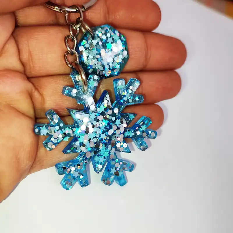 جاکلیدی رزینی طرح دانه برف