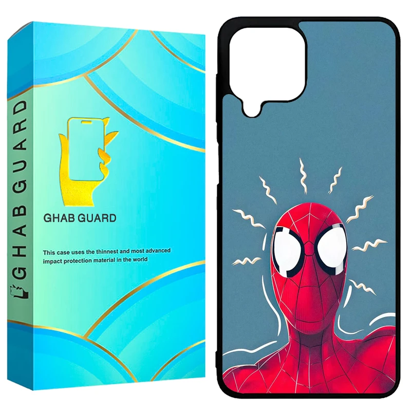 کاور قاب گارد طرح اسپایدر من مدل GCHPA224 مناسب برای گوشی موبایل سامسونگ Galaxy A22 4G / M22 4G / M32 4G  