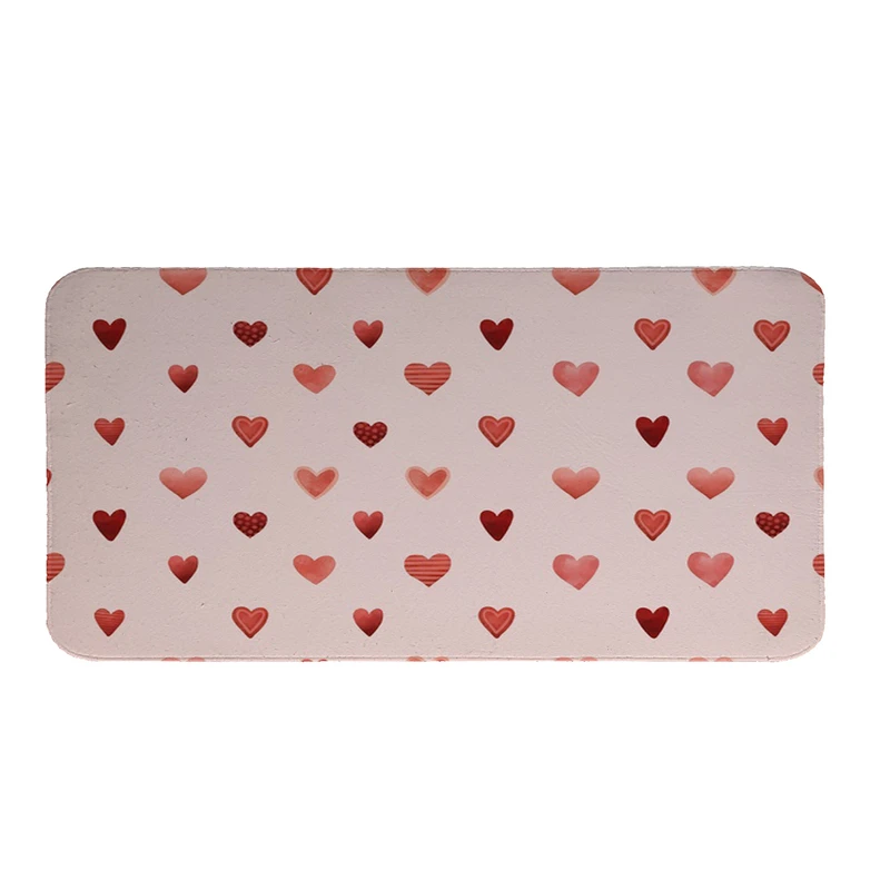  پادری طرح قلب کد 8214 سایز 110×60 سانتی متر