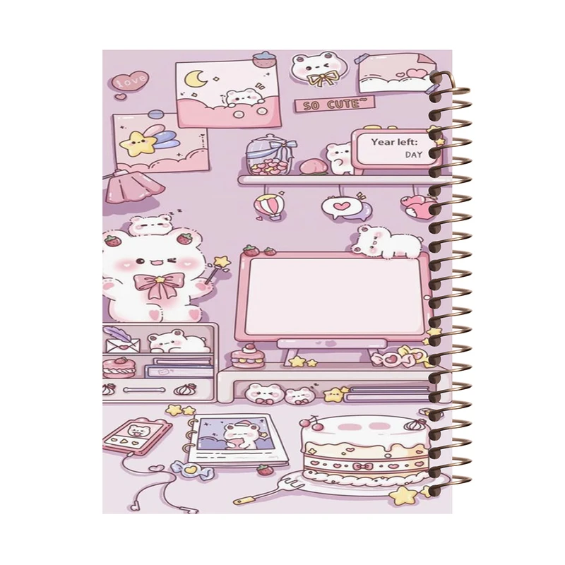 دفتر مشق 60 برگ طرح دخترانه مدل فانتزی کد M521