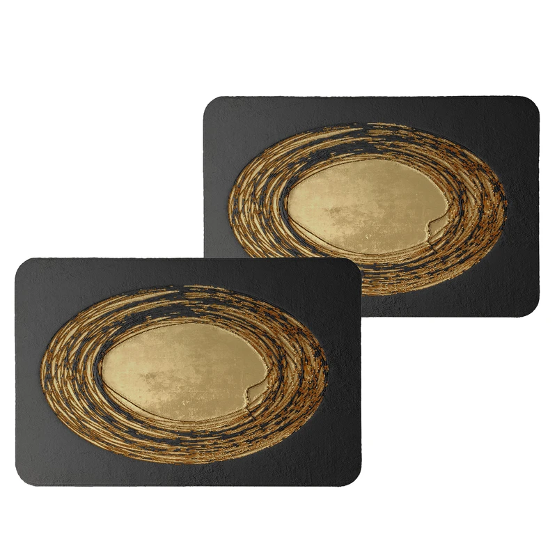 زیربشقابی طرح کلاسیک کد 8785 بسته 2 عددی 