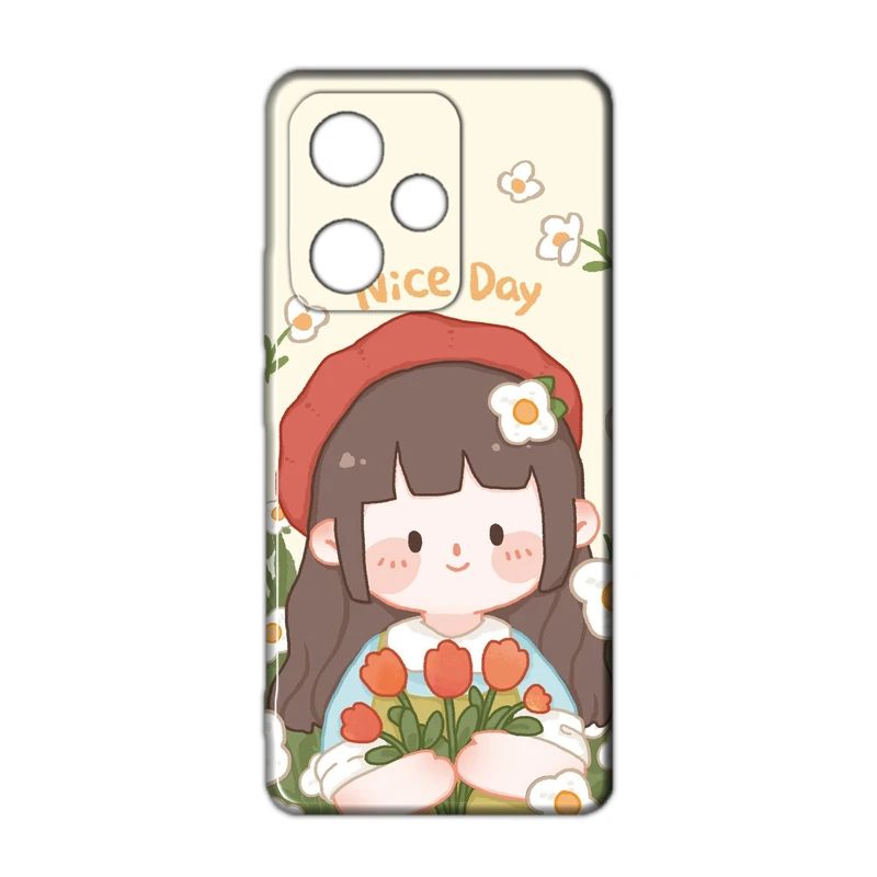 کاور مدل دخترانه کد 041 مناسب برای گوشی موبایل شیائومی Redmi 13