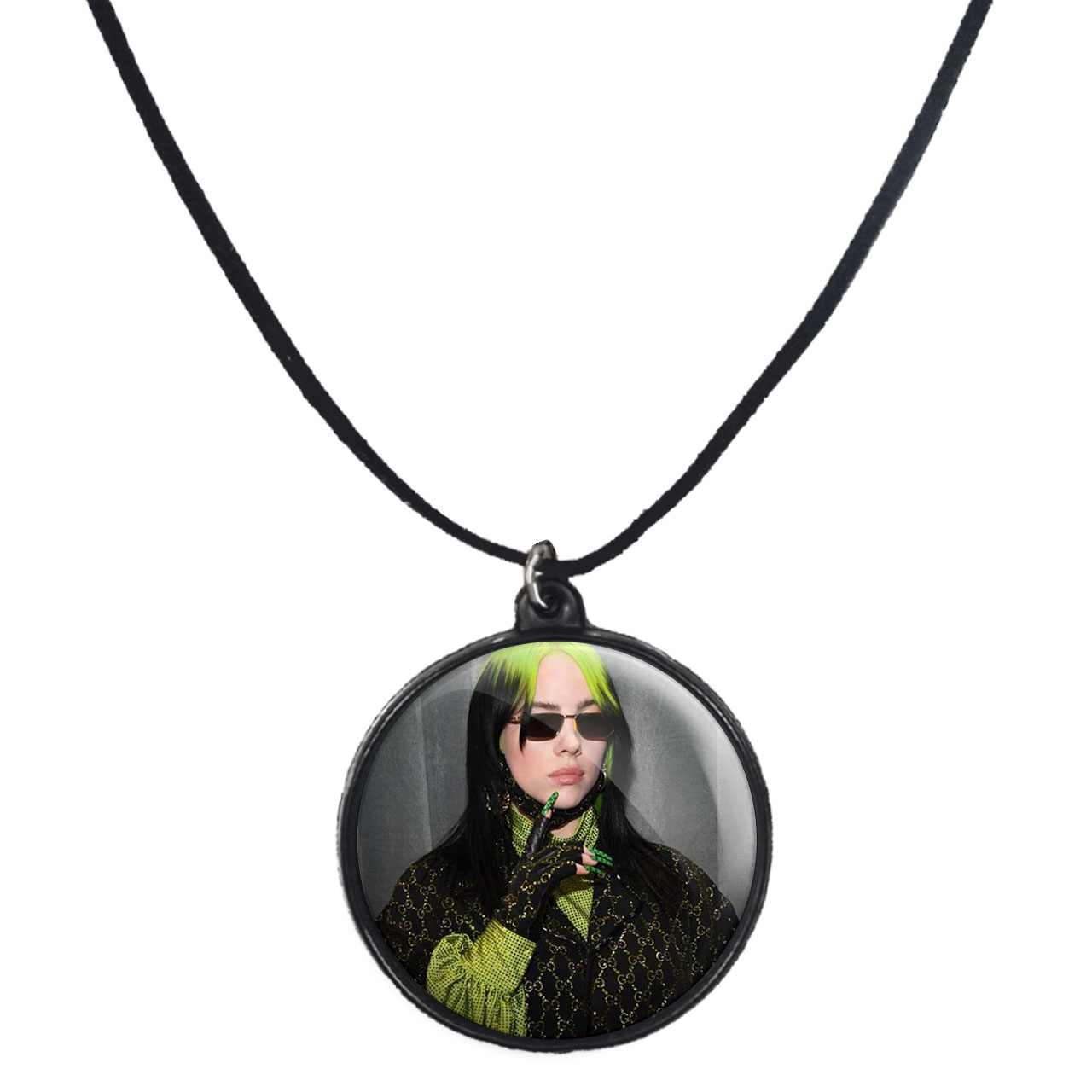 گردنبند پرمانه طرح بیلی آیلیش کد pmb.81 مدل دو طرفه