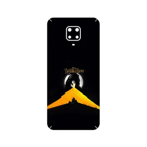 MAHOOT Beauty and the Beast Cover Sticker for Xiaomi Redmi Note 9 Pro