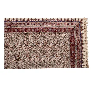 رومیزی قلمکار طرح بادامی کد 160240-2