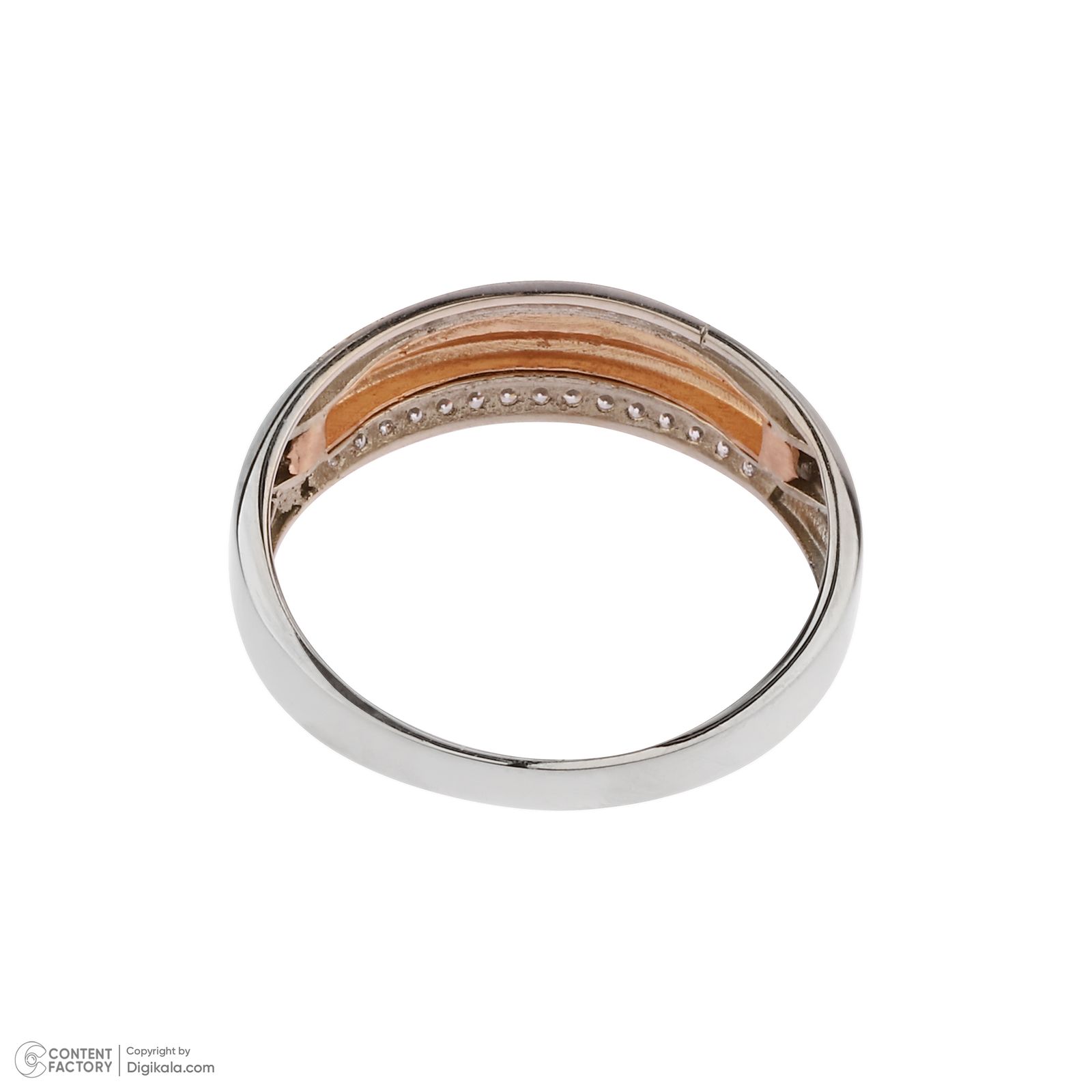 ست حلقه طلا 18 عیار زنانه و مردانه مایا ماهک مدل MR1358 -  - 5