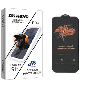 JF Diamond Glass ANTI-STATIC Screen Protector For Apple iPhone 12 pro max