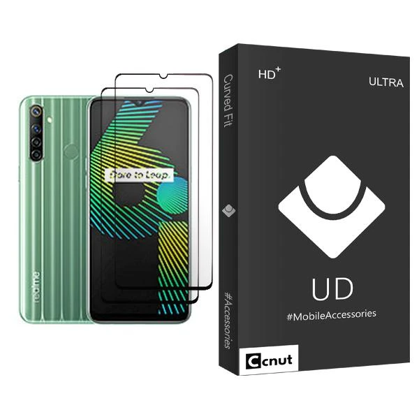 محافظ صفحه نمایش کوکونات مدل UDB Ultra MIX002 مناسب برای گوشی موبایل ریلمی 6i بسته دو عددی