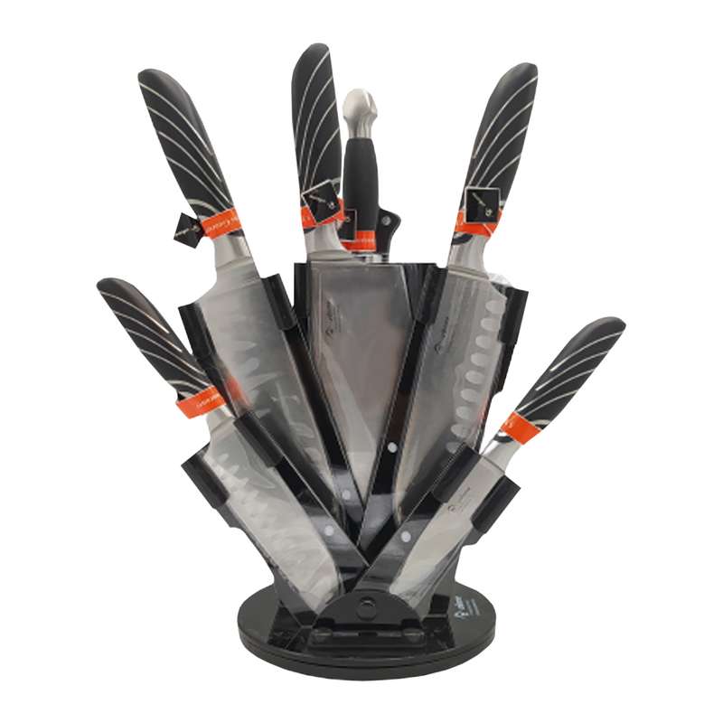 سرویس چاقو آشپزخانه 8 پارچه یونی هوم مدل 3276