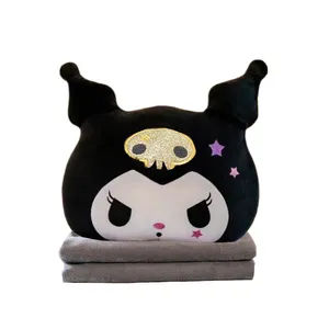 عروسک مدل کرومی ستاره کد JIM110 طول 35 سانتی‌متر به همراه پتو