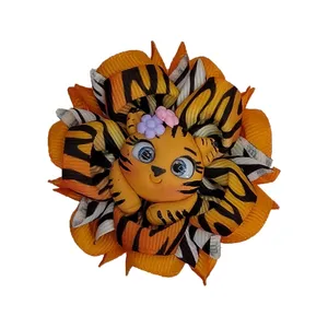 گیره مو دخترانه طرح ببری مدل GOL_03