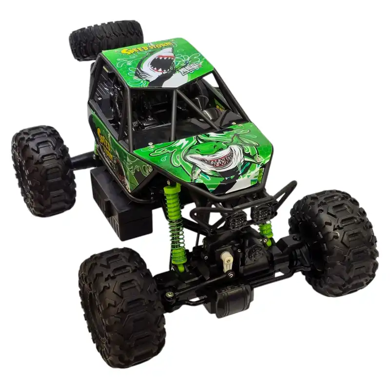 ماشین بازی کنترلی ام زد مدل Amphibious Climbing Car طرح کوسه