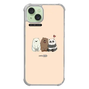 AKAM AMCWTA15PLUS-BARE BEAR13 Cover For Apple iPhone 15 Plus
