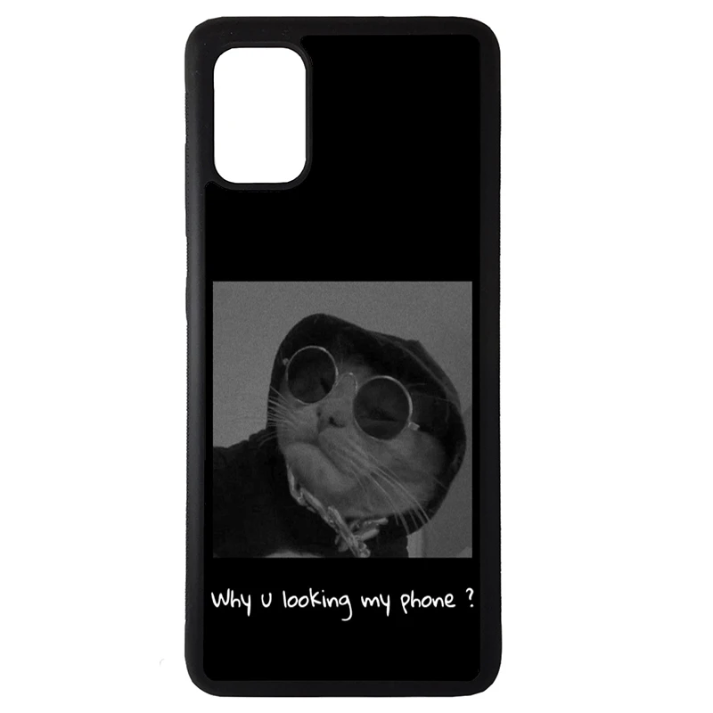 کاور طرح why you looking my phone مناسب برای گوشی موبایل سامسونگ galaxy a31