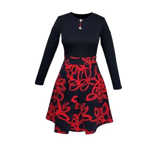 پیراهن زنانه مدل S-2921 عروسکی 