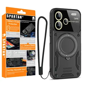 Spartan Hybrid Armor Strap Cover for Xiaomi Redmi Note 13 Pro Plus