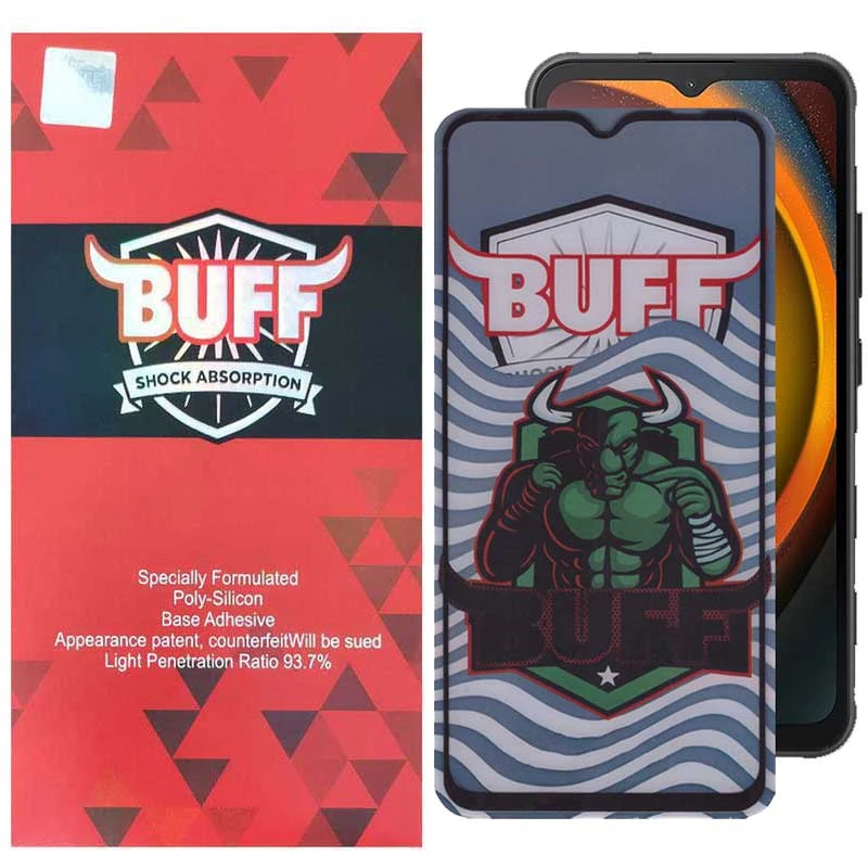 محافظ صفحه نمایش 5D بوف مدل Super Power مناسب برای گوشی موبایل سامسونگ Galaxy Xcover7 / A14 4G/5G