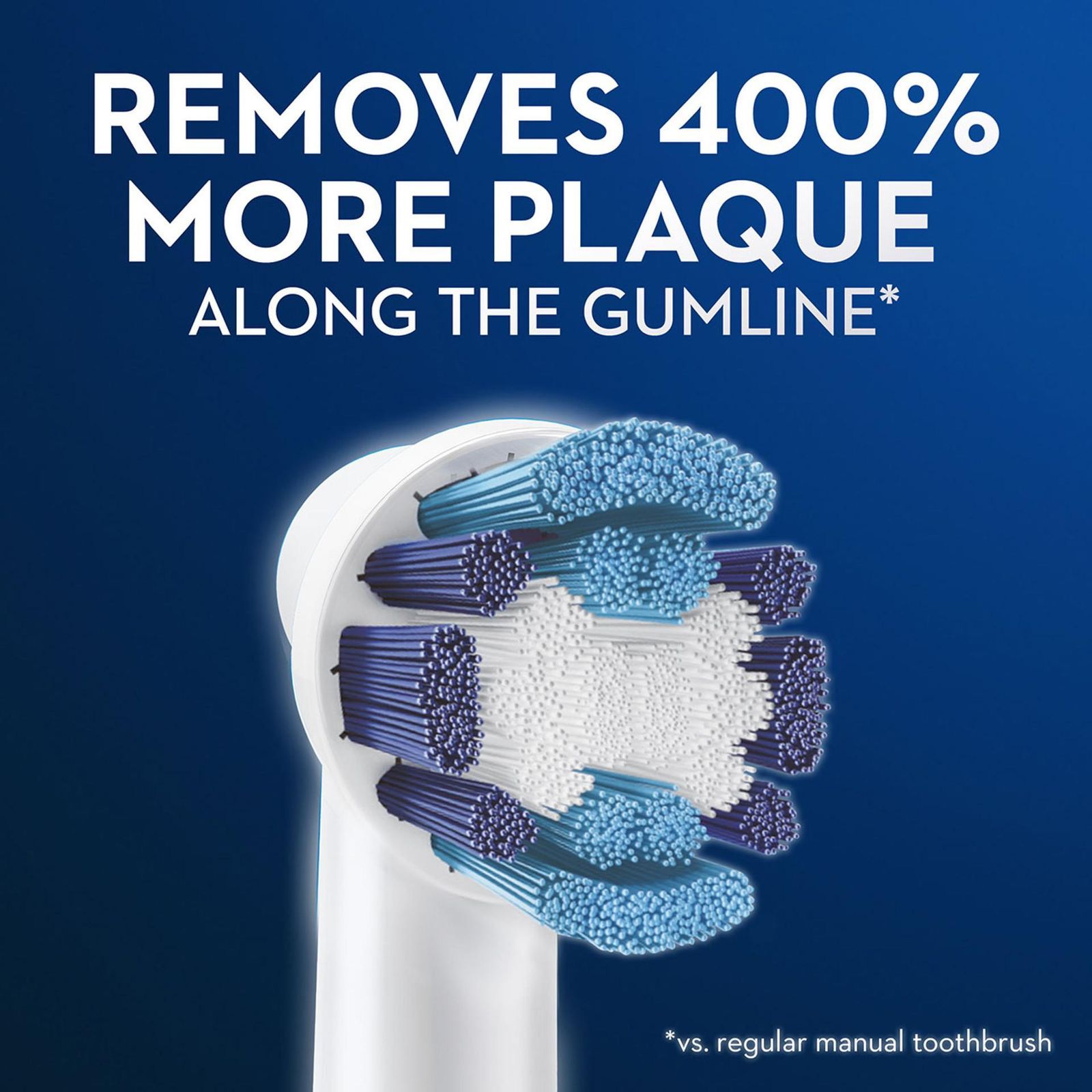 سری مسواک برقی اورال بی مدل Oral-B Precision Clean بسته 2 عددی -  - 3