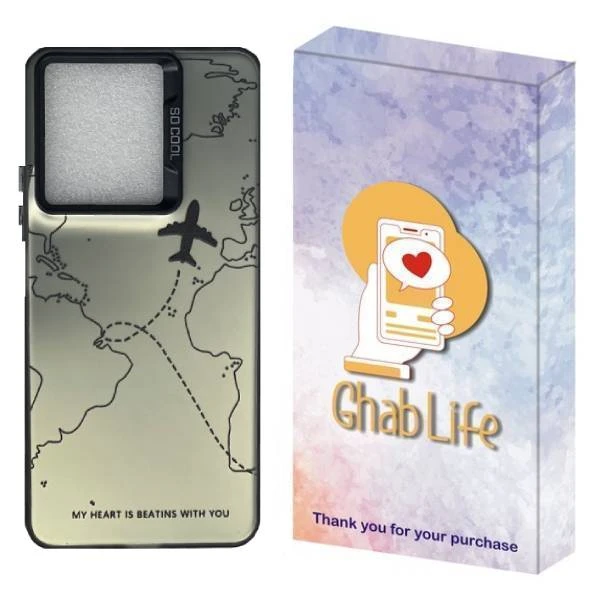 کاور قاب لایف مدل سوکول طرح هواپیما مناسب برای گوشی موبایل شیائومی Redmi Note 14 4G