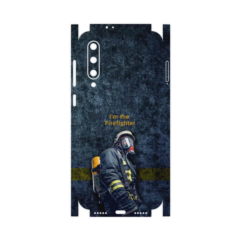 برچسب پوششی ماهوت مدل Firefighter-FullSkin مناسب برای گوشی موبایل شیائومی Mi 9 SE