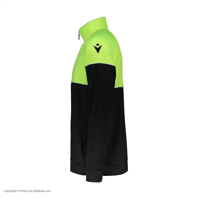 ست سویشرت و شلوار ورزشی مردانه مکرون مدل پارما رنگ فسفری