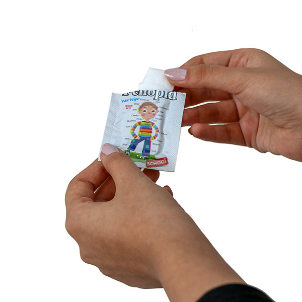 دستمال مرطوب فنوپید کد 3 بسته 3 عددی