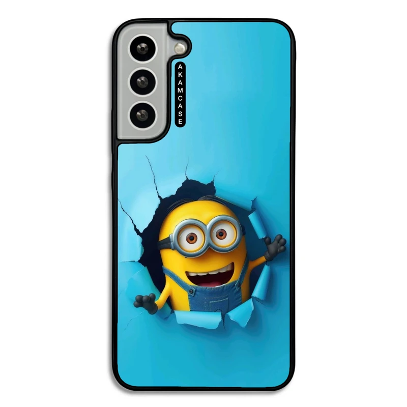 کاور آکام مدل AMC-WSGS22P-MINIONS2 مناسب برای گوشی موبایل سامسونگ Galaxy S22 Plus