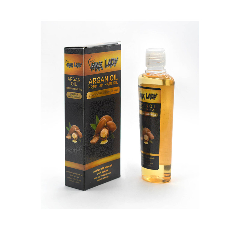 روغن مو و پوست مکس لیدی مدل ARGN حجم 200 میلی لیتر
