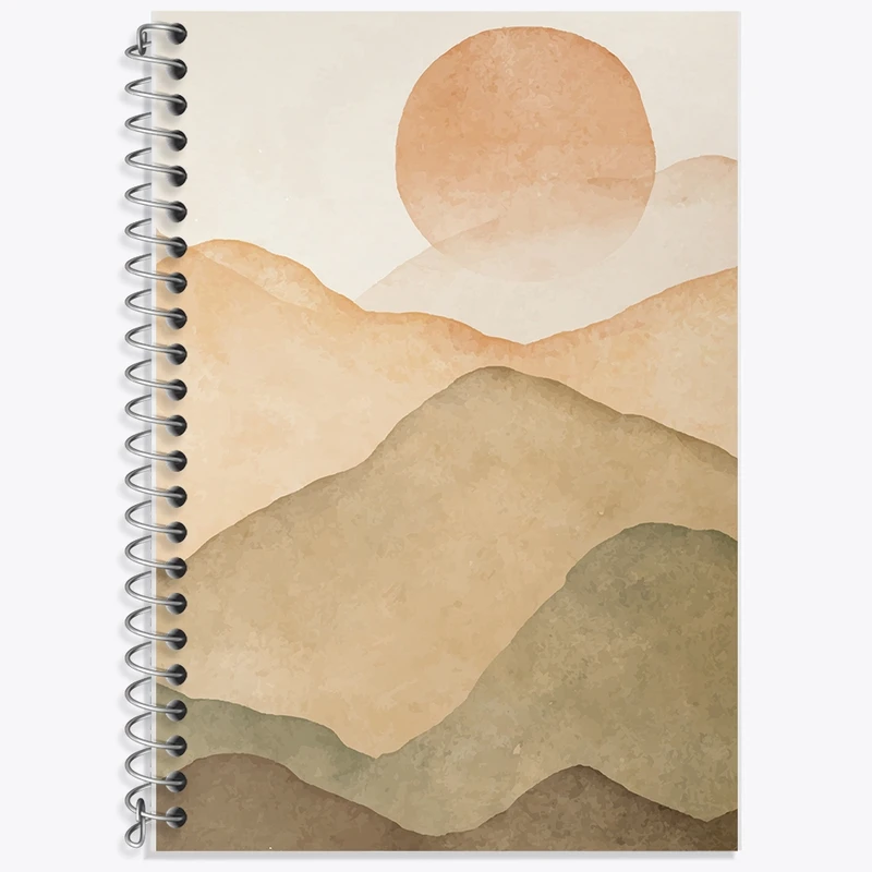 دفتر زبان 50 برگ خندالو مدل سه خط طرح مفهومی کد F1453