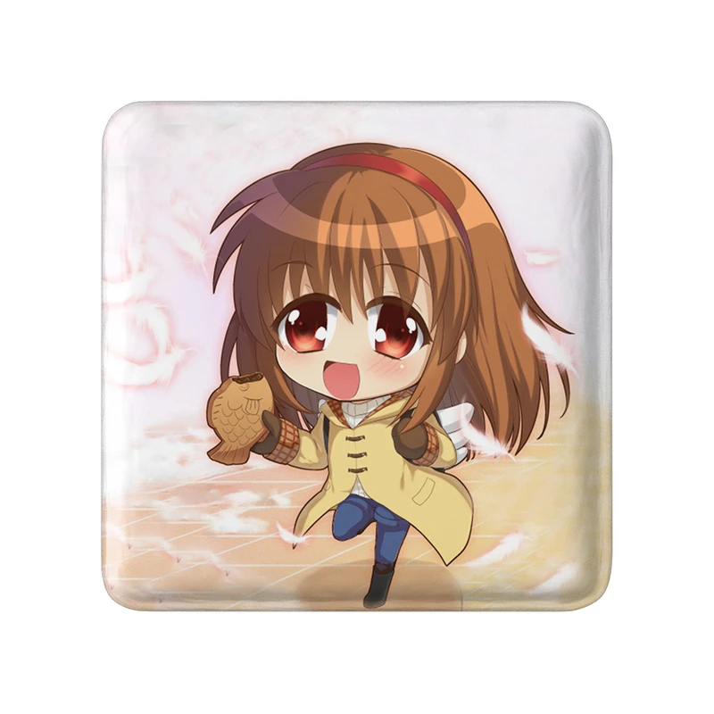 مگنت خندالو طرح آیو انیمه آنجل بیتس مدل مربعی کد 31935