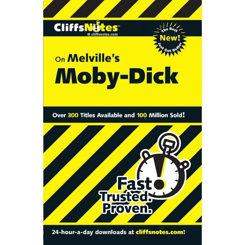 کتاب CliffsNotes on Melvilles Moby-Dick اثر Stanley P. Baldwin انتشارات تازه‌ها