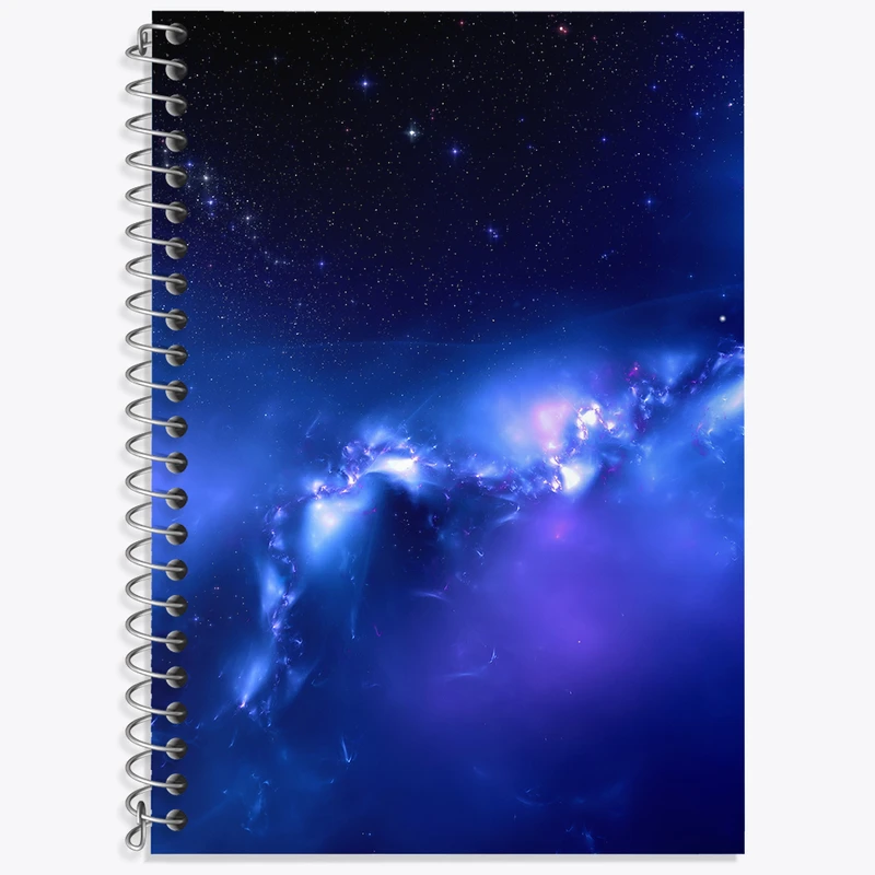 دفتر لغت 50 برگ خندالو طرح کهکشان کد N5419