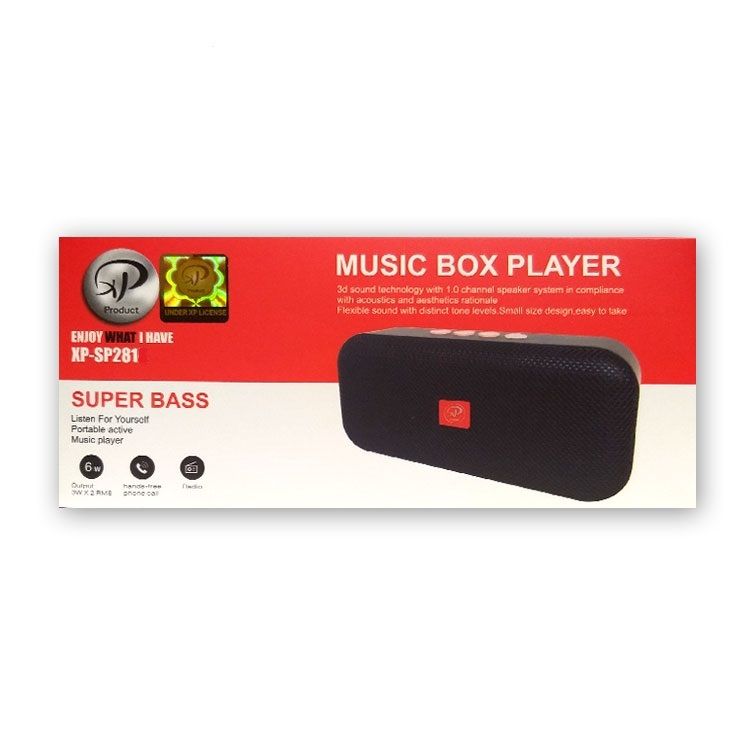 اسپیکر بلوتوثی قابل حمل ایکس پی-پروداکت مدل XP-SP281B