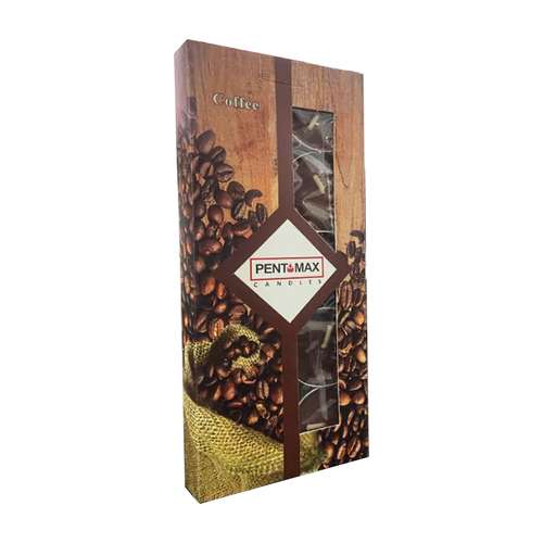 شمع معطر پنت مکس مدل قهوه co_10 بسته 10 عددی