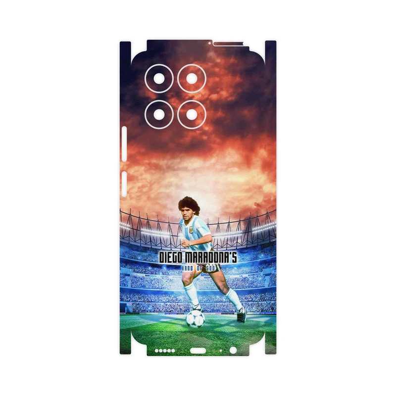 برچسب پوششی ماهوت مدل Diego Maradona-FullSkin مناسب برای گوشی موبایل آنر X6a