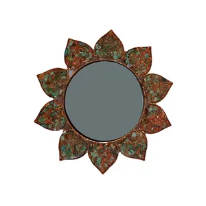 آینه فیروزه کوبی طرح کیفی مدل قلب کد 844