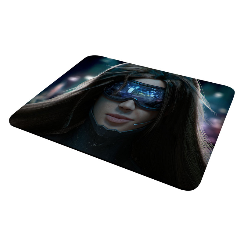 ماوس پد هومرو مدل  MP2609-SIZE2437 طرح Cyberpunk 2077