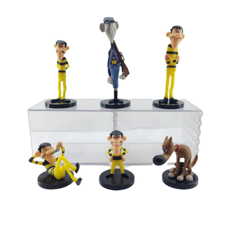 فیگور لوکی کامیکس مدل دالتون های لوک خوش شانس بسته 6 عددی