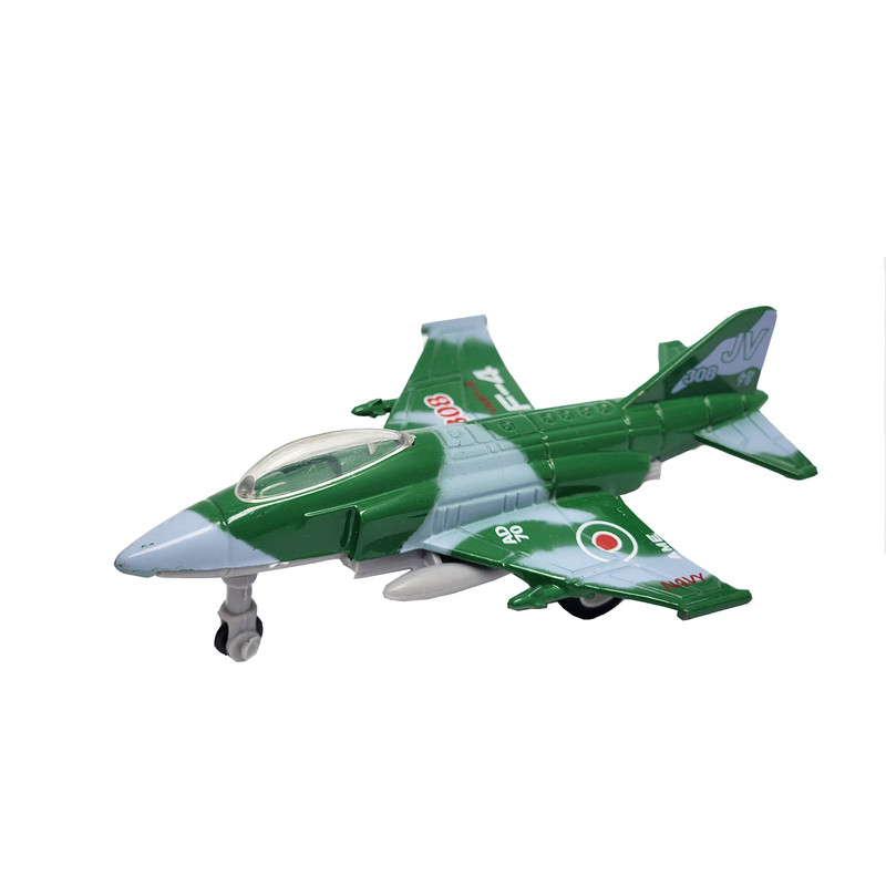 ماکت هواپیما مدل فلزی عقبکش جت جنگی JV 308