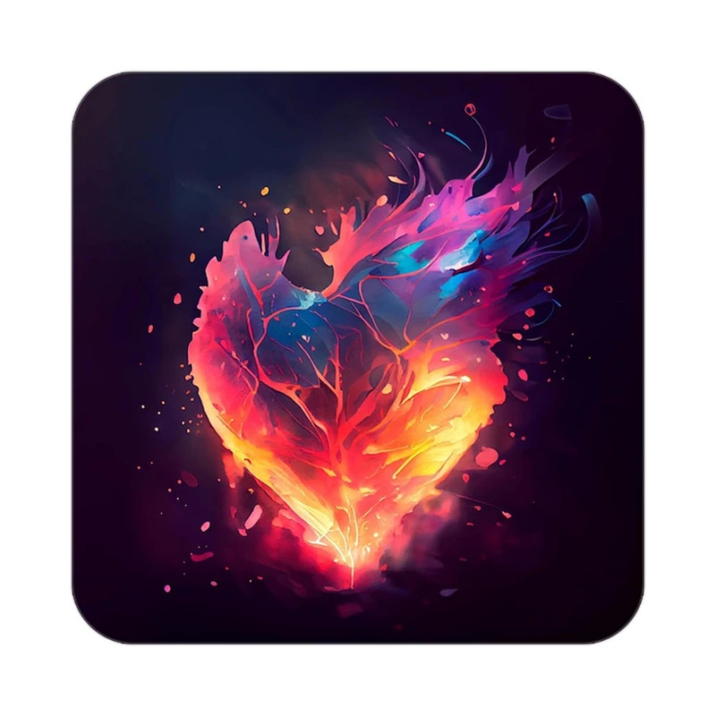 زیر لیوانی کاکتی مدل عاشقانه کد mp12984