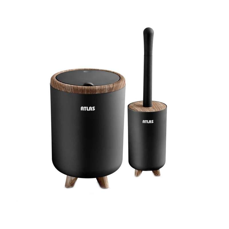 ست سطل و فرچه طرح چوب مدل الیت ست سطل و فرچه طرح چوب مدل الیت