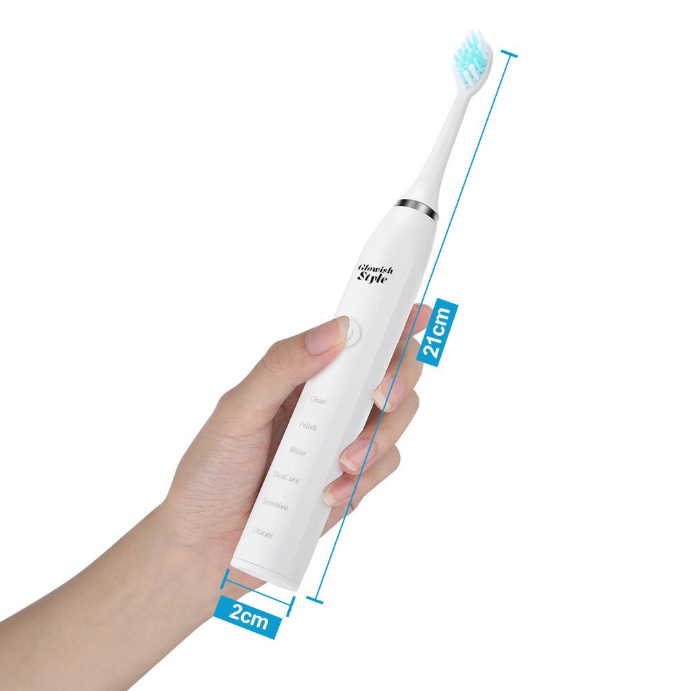 مسواک برقی گلویش استایل مدل KS-04 به همراه سری یدک مجموعه 5 عددی - - 25