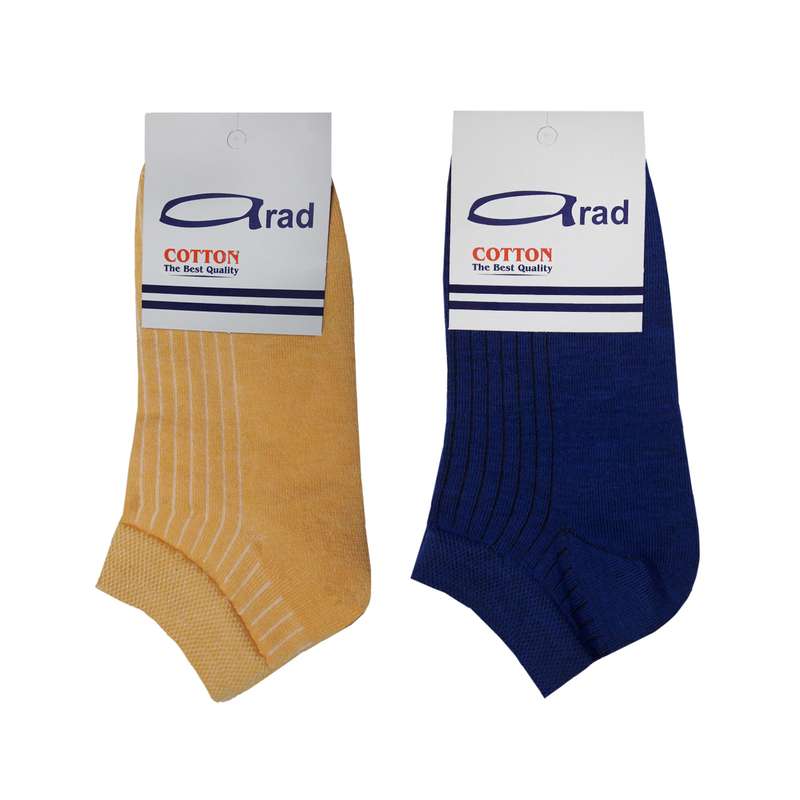 جوراب دخترانه آراد کد 130258 مجموعه 2 عددی