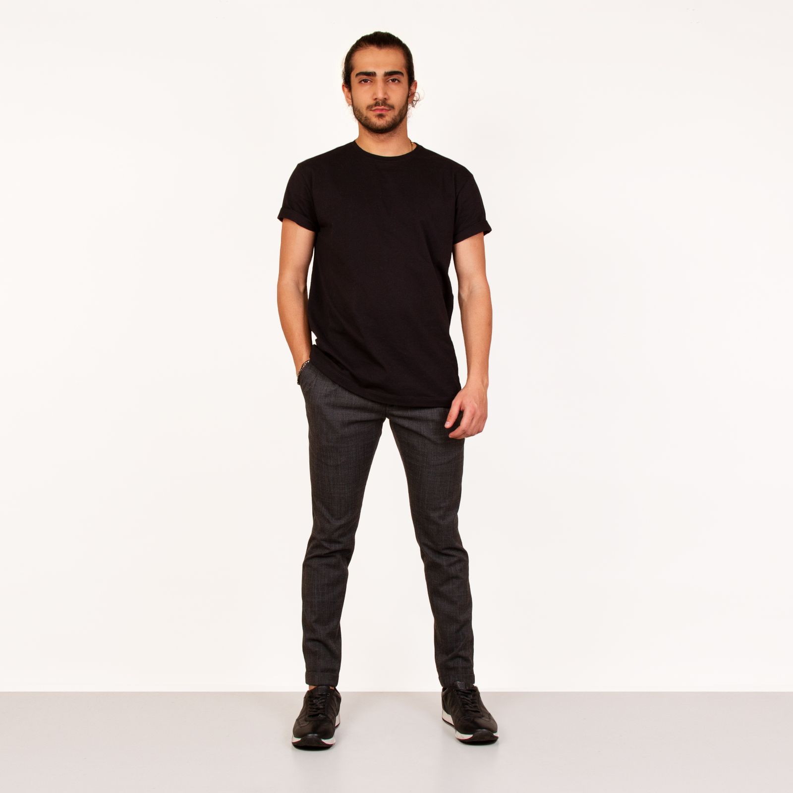 شلوار مردانه ان سی نو مدل فاستونی ال سی رنگ مشکی - - 75